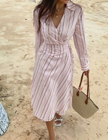 Rochie medie SHEIN, roz