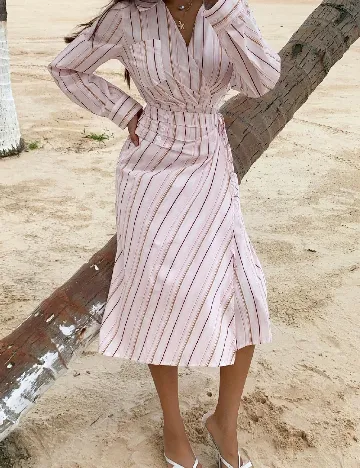 Rochie medie SHEIN, roz