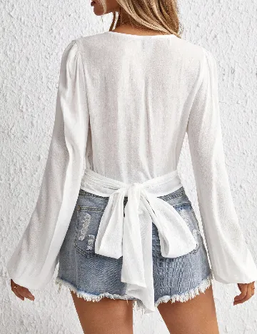 Bluza SHEIN, alb