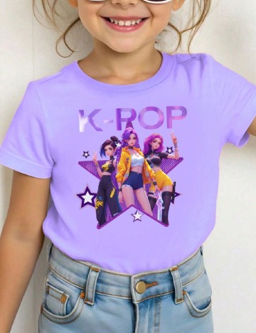 Tricou Shein Kids, mov