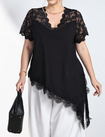 Tricou SHEIN CURVE, negru