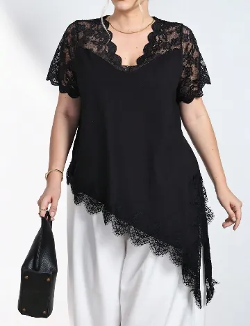 Tricou SHEIN CURVE, negru