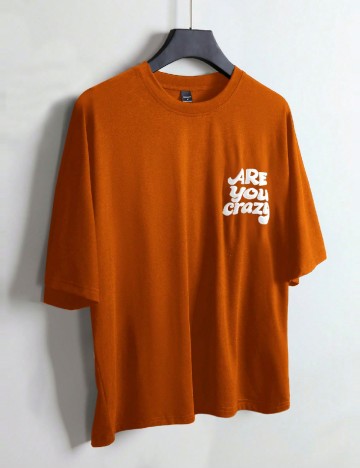 Tricou SHEIN, caramiziu