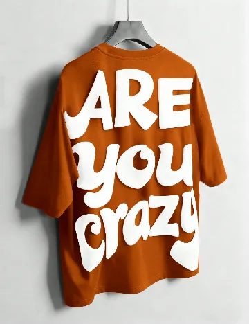 Tricou SHEIN, caramiziu