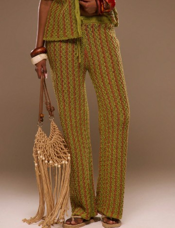 Pantaloni Musera, verde