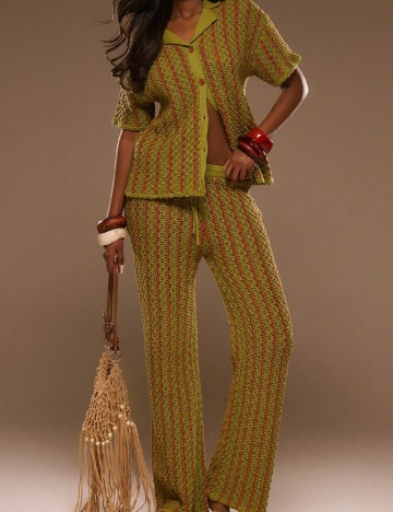 Pantaloni Musera, verde