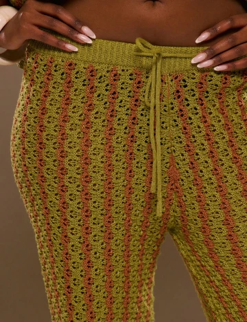 Pantaloni Musera, verde