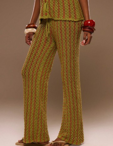 Pantaloni Musera, verde