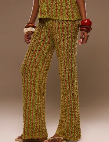 Pantaloni Musera, verde