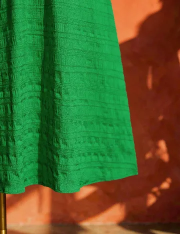 Rochie lunga SHEIN CURVE, verde