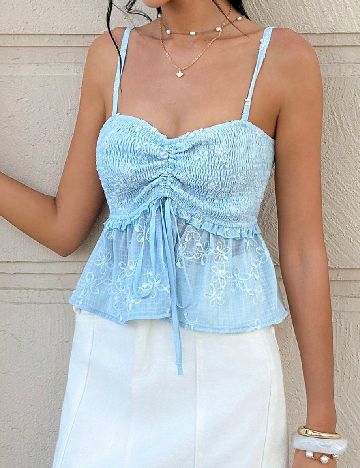 Top SHEIN, albastru