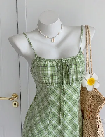 Rochie scurta SHEIN, verde
