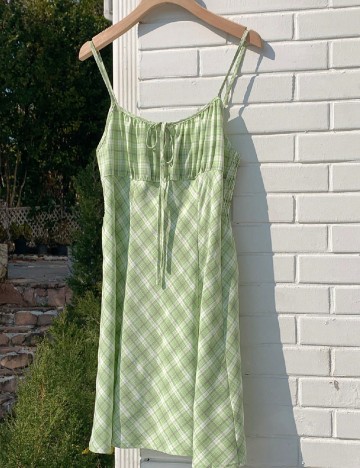 Rochie scurta SHEIN, verde