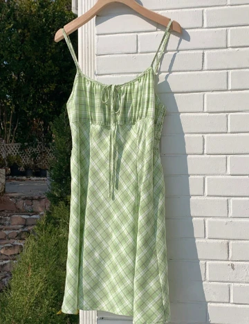 Rochie scurta SHEIN, verde