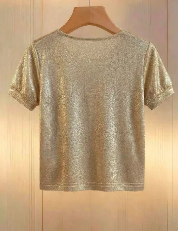 Tricou SHEIN, auriu