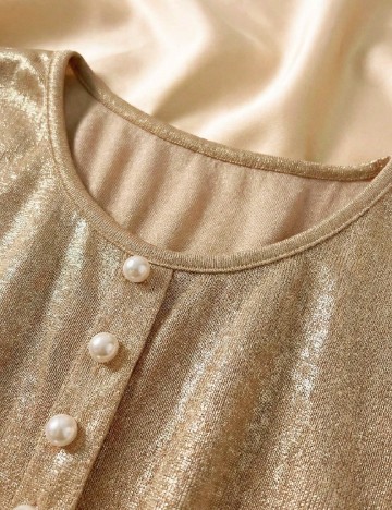 Tricou SHEIN, auriu