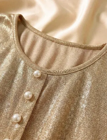Tricou SHEIN, auriu
