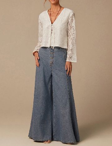 Bluza Cosmina, alb