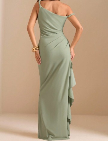 Rochie lunga SHEIN CURVE, verde