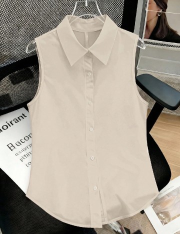 Camasa SHEIN CURVE, crem