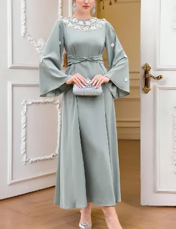 Rochie lunga SHEIN, verde