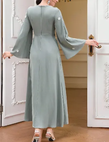 Rochie lunga SHEIN, verde