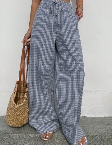 Pantaloni SHEIN, albastru
