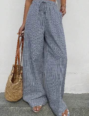Pantaloni SHEIN, albastru