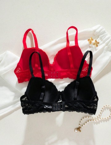 Set sutiene 2 bucati SHEIN, mix culori