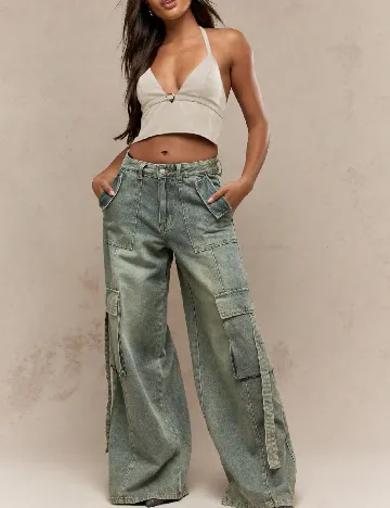 Top SHEIN, bej