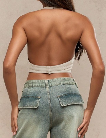 Top SHEIN, bej