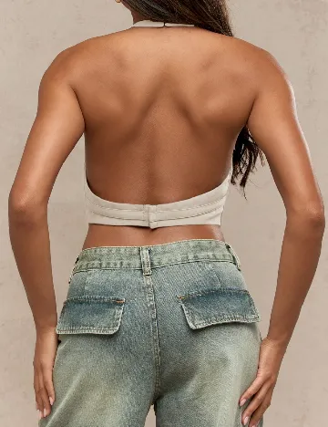 Top SHEIN, bej