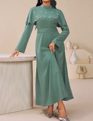 Rochie lunga SHEIN, verde