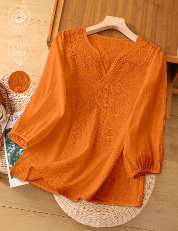 Bluza SHEIN, portocaliu