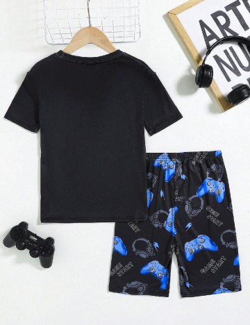 Compleu Shein Kids, negru