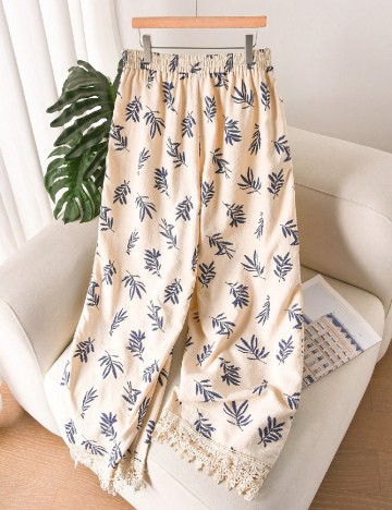 Pantaloni SHEIN CURVE, crem