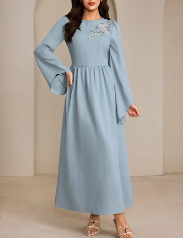 Rochie lunga SHEIN, albastru