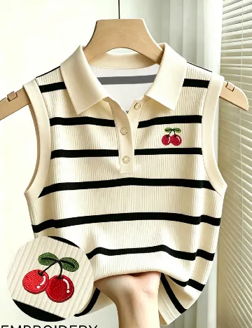 Top SHEIN, crem