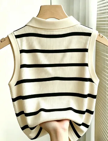 Top SHEIN, crem