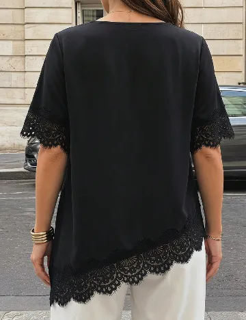 Tricou SHEIN CURVE, negru