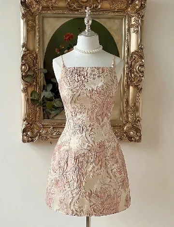 Rochie scurta SHEIN, roz