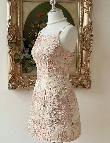 Rochie scurta SHEIN, roz