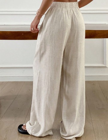 Pantaloni SHEIN, crem