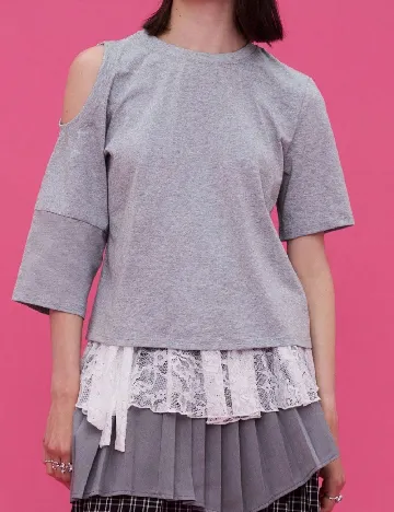 Tricou SHEIN, gri