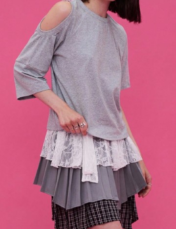 Tricou SHEIN, gri