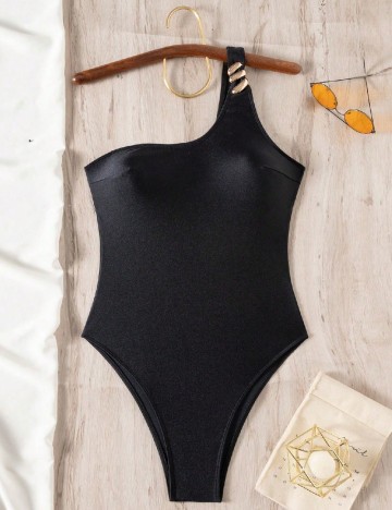 Costum de baie SHEIN, negru