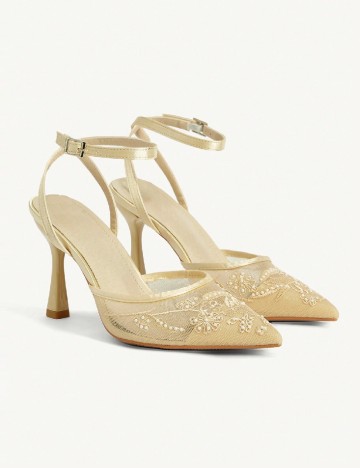 Pantofi SHEIN, crem