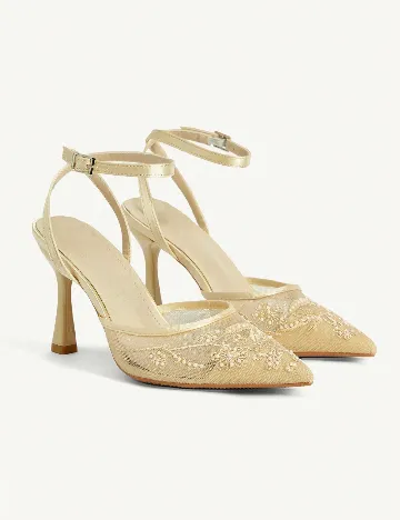 Pantofi SHEIN, crem