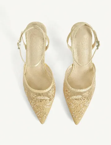 Pantofi SHEIN, crem