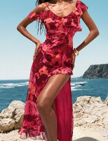 Rochie medie SHEIN, roz